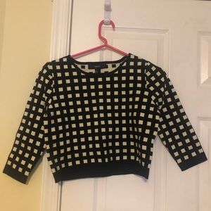 Checkered Crop Top Forever 21